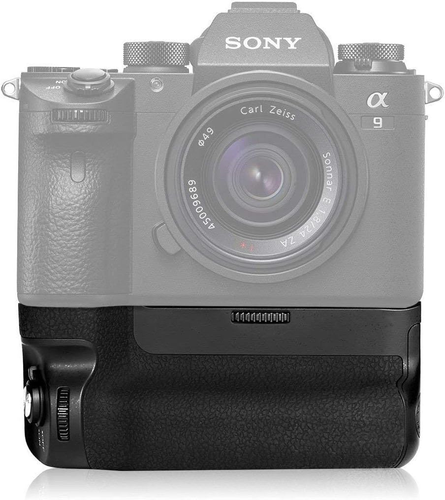 Mcoplus Professioneller vertikaler Batteriegriff als VG-C3EM für Sony A9 A7III A73 A7RIII A7R3